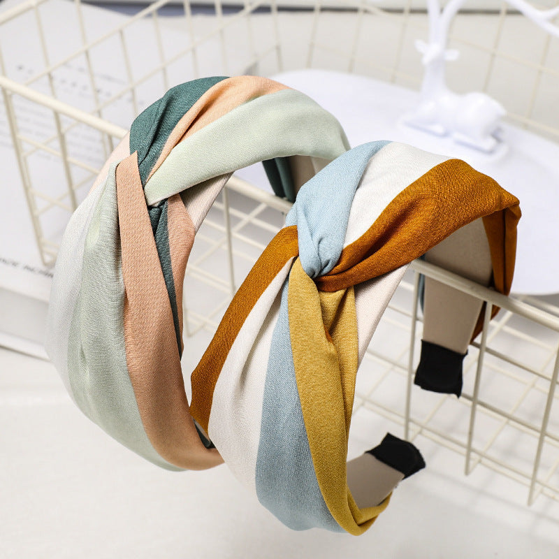Rainbow Cross Headband