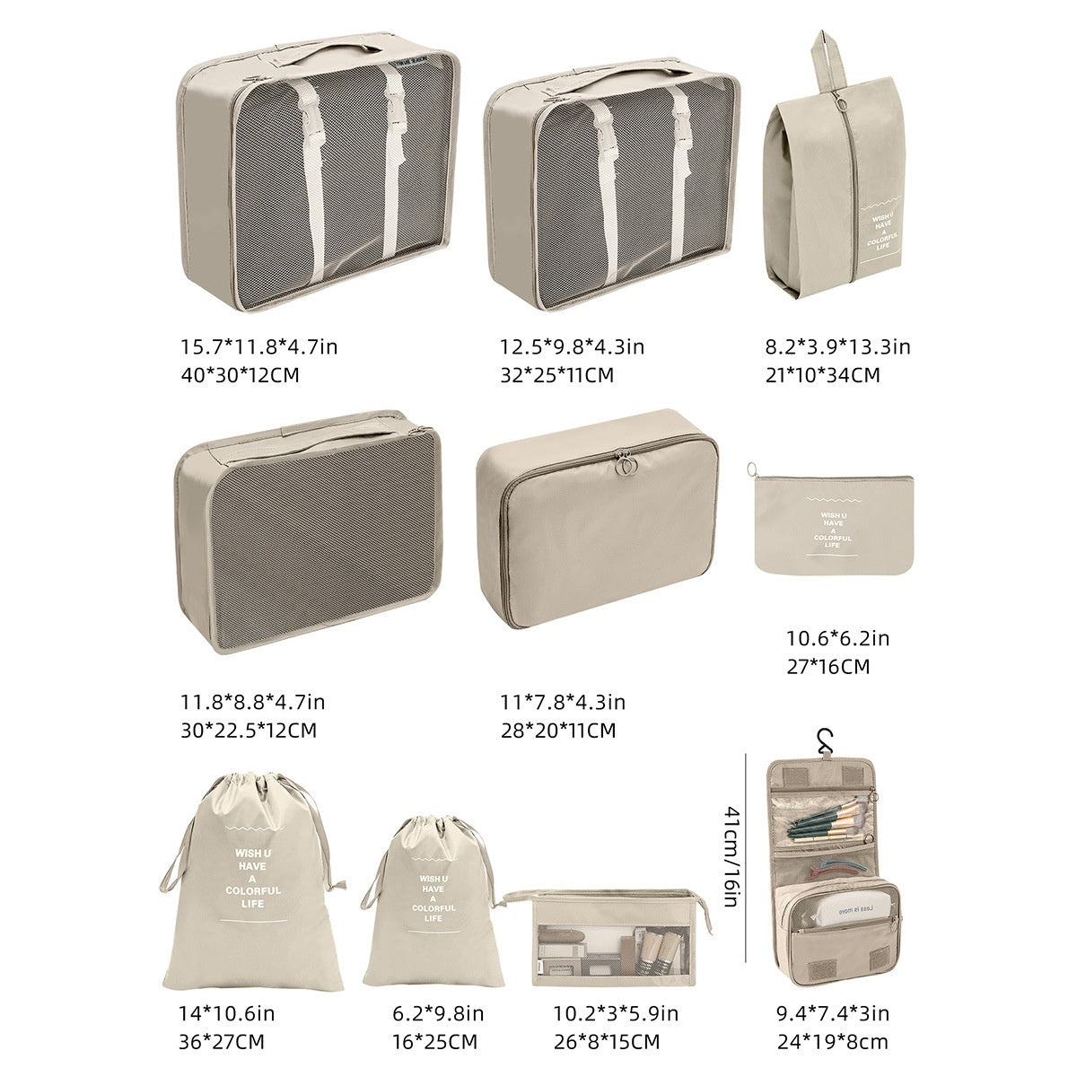 Travel Storage Toiletries Bag