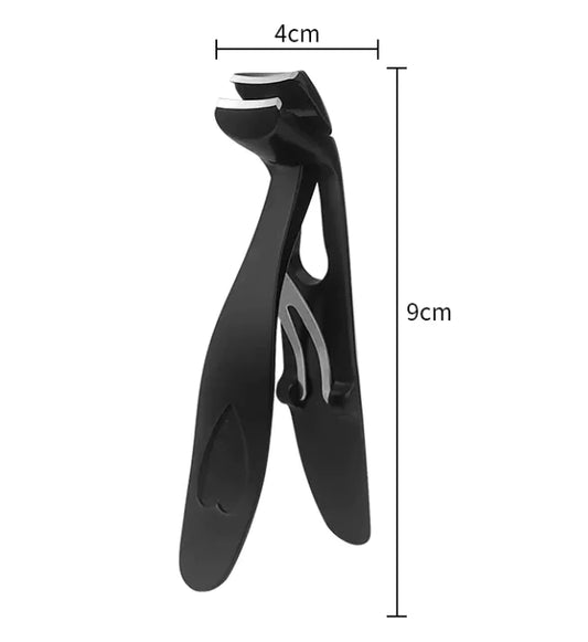 Stainless Steel Nail Clipper with Integrated Clipping Catcher