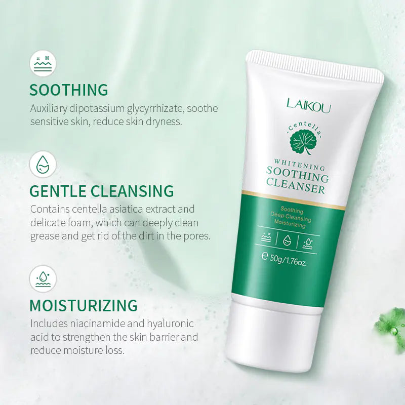Centella Asiatica Whitening Soothing Facial Cleanser
