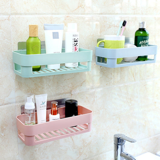 Adhesive Seamless Rectangular Shelf