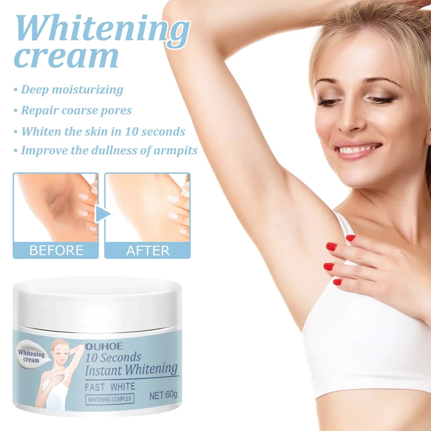 Lumi Silk Underarm Correcting Whitening Cream for Sensitive Skin