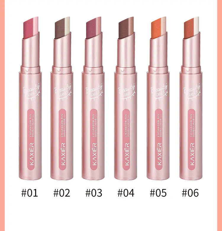 Waterproof Gradient Eye Shadow Stick with Earth Tones