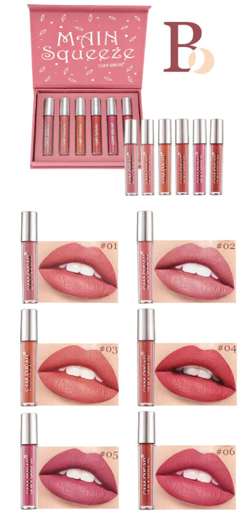 Non-Stick Lip Color Kit – 6-Piece Set