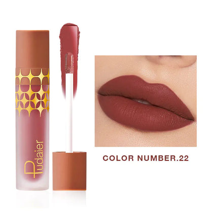 Pudaier 24-Color Matte Liquid Lipstick Wholesale