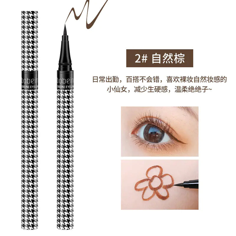 Bobeini Houndstooth Eyeliner Pen for Beginners