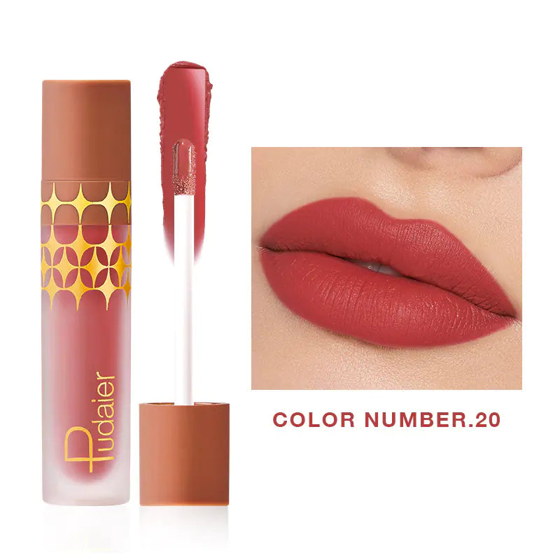 Pudaier 24-Color Matte Liquid Lipstick Wholesale