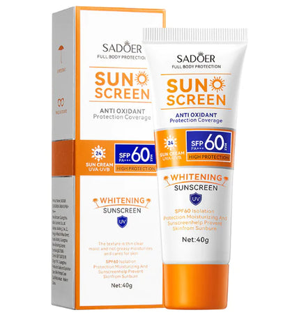 Full Body Protection Sunscreen SPF 60 | High UV Protection | Antioxidant Care
