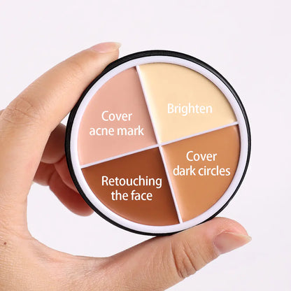 Adjustable Tone Foundation Cream Concealer - Four Colors