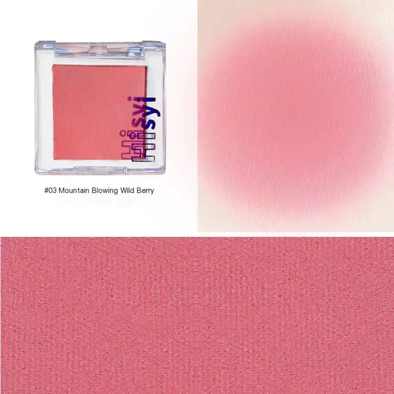 Monochromatic Blush Powder for Natural Makeup Radiance