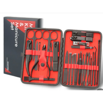 Professional Manicure & Pedicure Nail Clipper Set – Precision Stainless Steel Grooming Kit