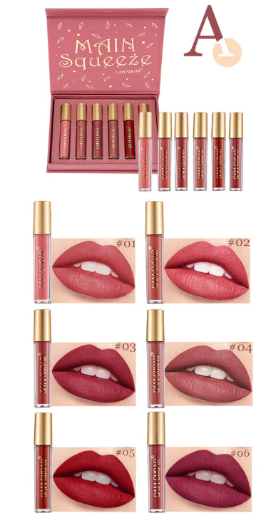 Non-Stick Lip Color Kit – 6-Piece Set