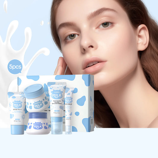 Milk Moisturizing & Brightening Skincare Set