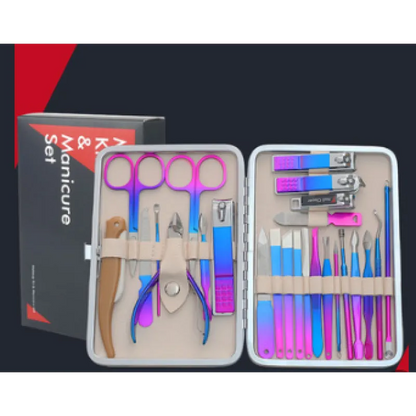 Professional Manicure & Pedicure Nail Clipper Set – Precision Stainless Steel Grooming Kit