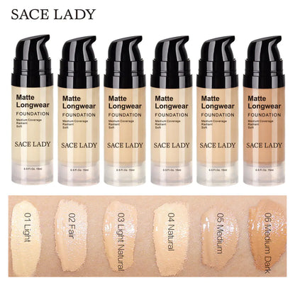 SACE LADY Hydrating Long-Lasting Foundation 15ml