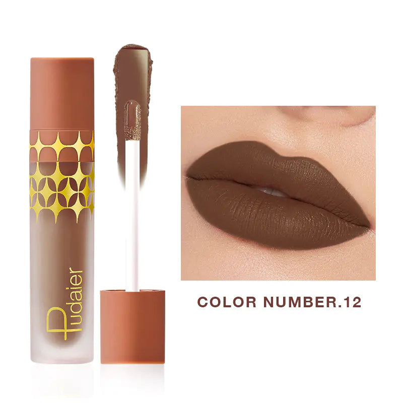 Pudaier 24-Color Matte Liquid Lipstick Wholesale