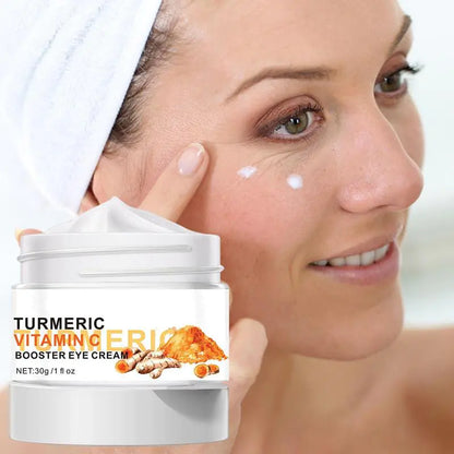 Turmeric & Vitamin C Booster Eye Cream – Brightening, Antioxidant & Tone-Refining Periocular Treatment