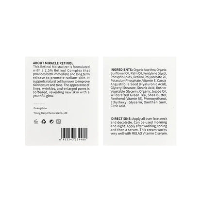 MELAO Miracle Retinol Moisturizer – Advanced Skin Renewal & Hydration Cream