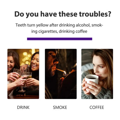 Optical Tooth Brightening Foam via Advanced Colour-Correction Technology