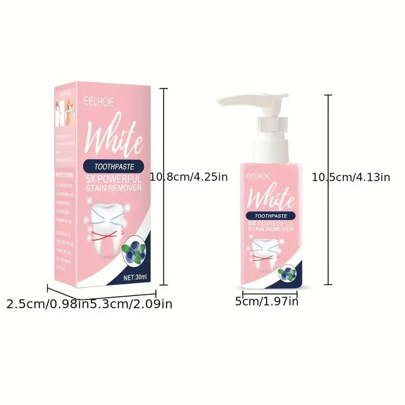 Advanced Whitening Stain Removal & Enamel-Safe Toothpaste
