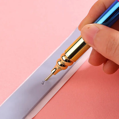Nail Art Dotting Tool – Rotary Telescopic Dual-Tip Precision Drill Pen