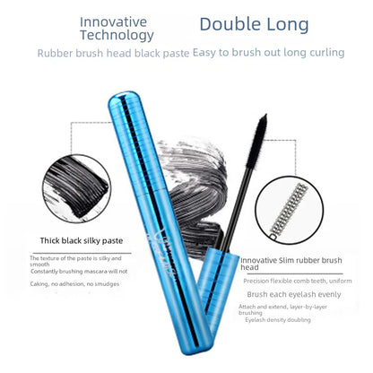 Waterproof Curling Mascara with Precision Brush