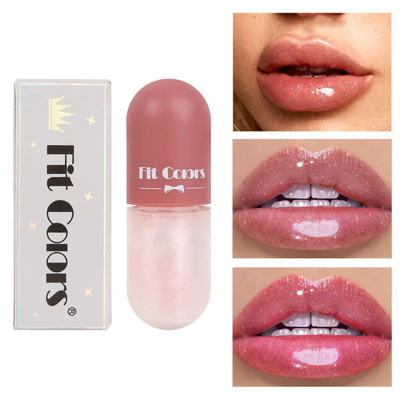 Mini Capsule Lip Gloss - Moisturizing and Repairing Oil