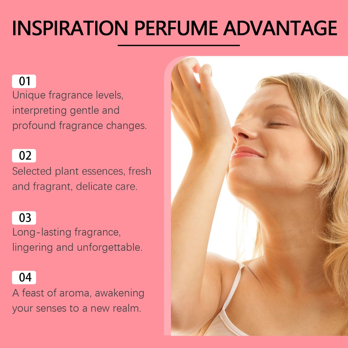 Light Perfume Floral and Fruit Aroma