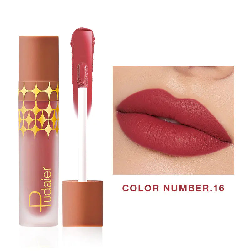 Pudaier 24-Color Matte Liquid Lipstick Wholesale