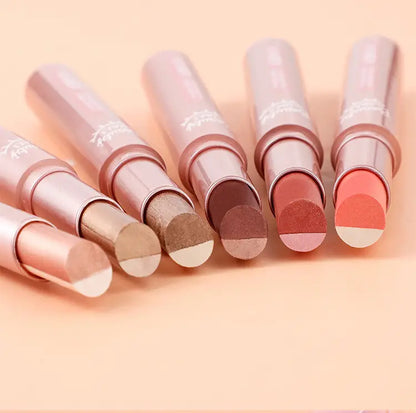 Waterproof Gradient Eye Shadow Stick with Earth Tones