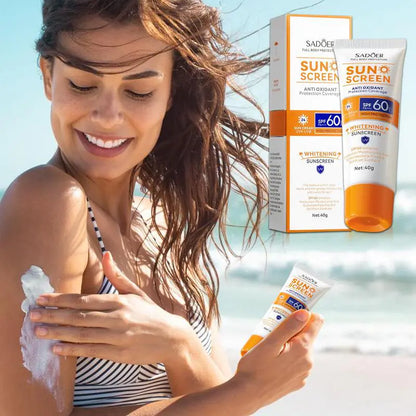 Full Body Protection Sunscreen SPF 60 | High UV Protection | Antioxidant Care