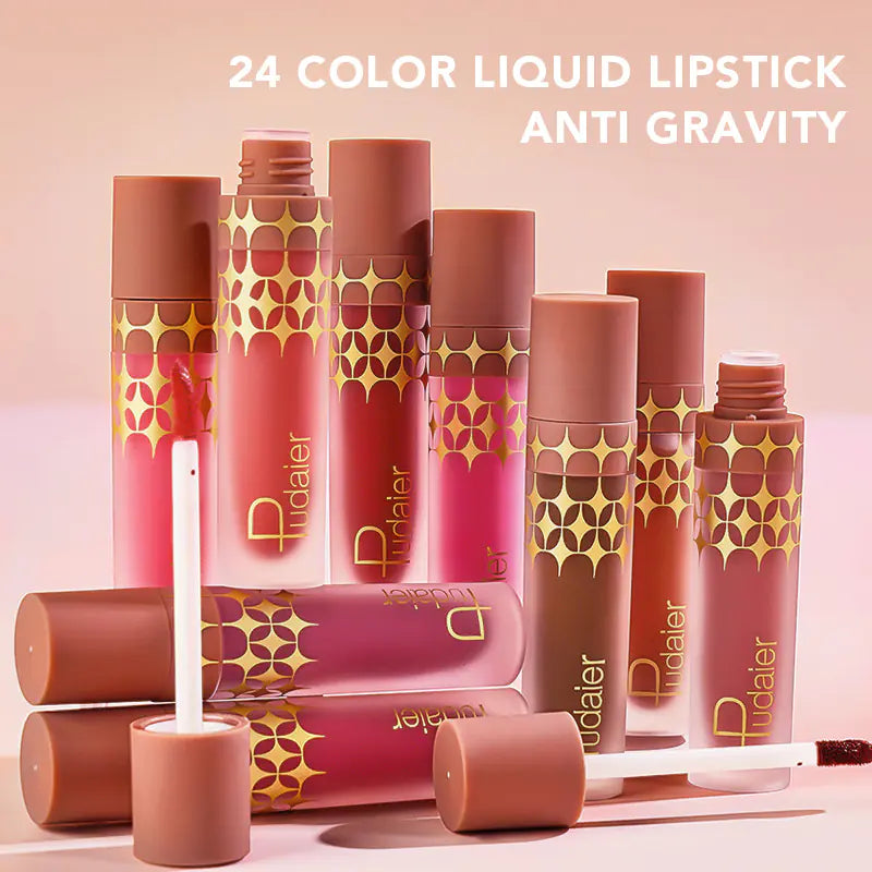 Pudaier 24-Color Matte Liquid Lipstick Wholesale