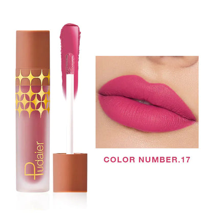 Pudaier 24-Color Matte Liquid Lipstick Wholesale