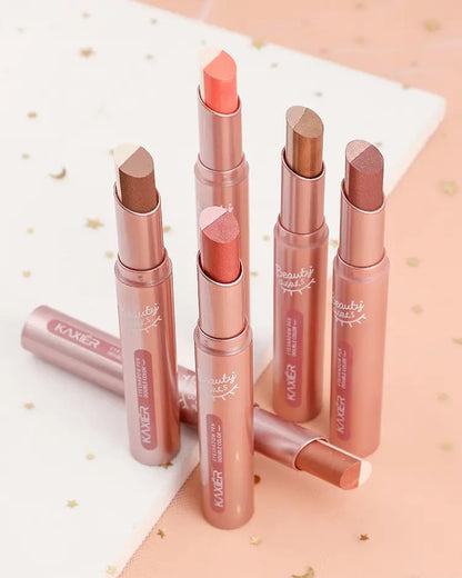 Waterproof Gradient Eye Shadow Stick with Earth Tones