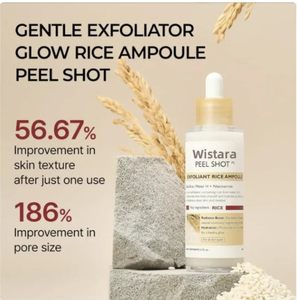 Rice Exfoliating Serum – Glow Rice Ampoule Peel Shot