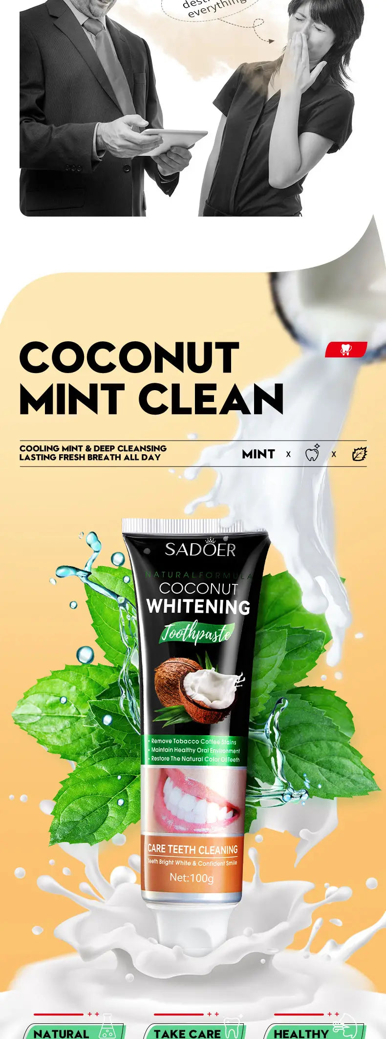 Multi-Action Oral Care with Targeted Whitening Technologies