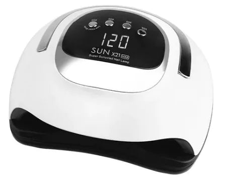 Quick-Drying Nail Lamp UV/LED Hybrid Gel Curing System with Smart Timer Control