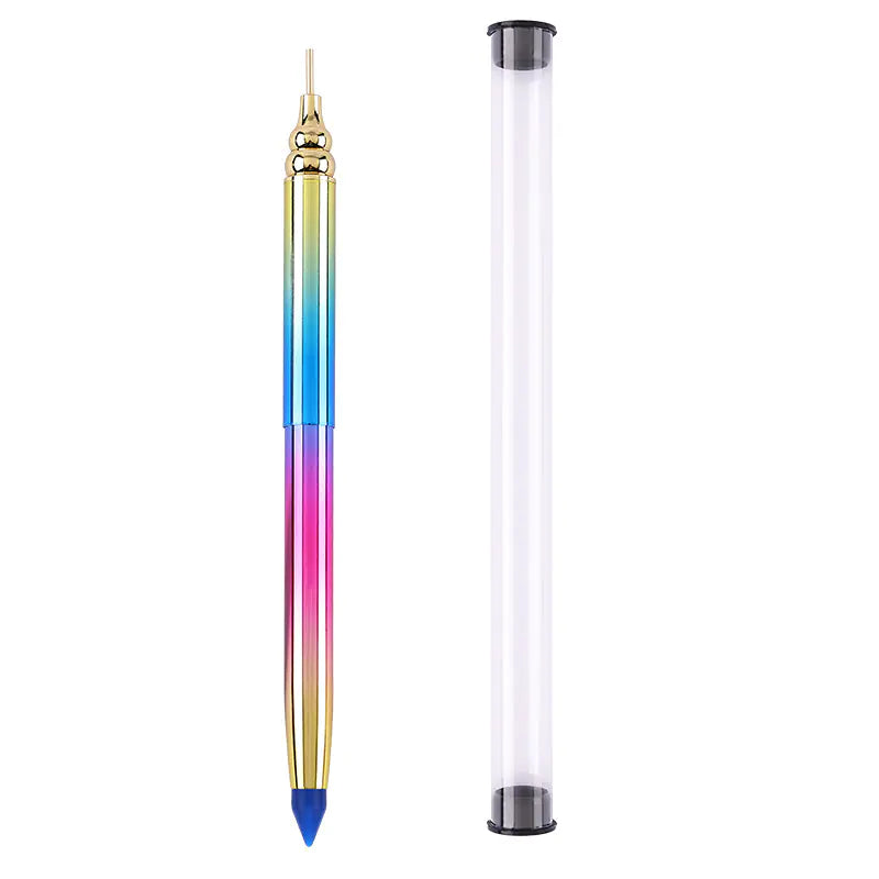 Nail Art Dotting Tool – Rotary Telescopic Dual-Tip Precision Drill Pen