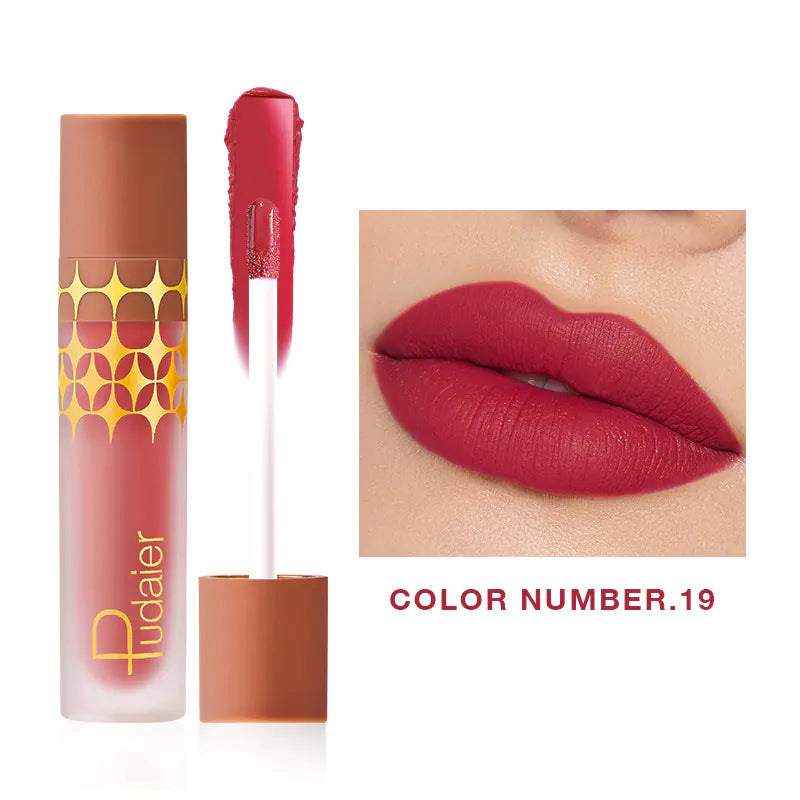 Pudaier 24-Color Matte Liquid Lipstick Wholesale
