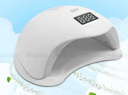 LED Nail Dryer – Professional UV/LED Gel Curing Lamp with Digital Display