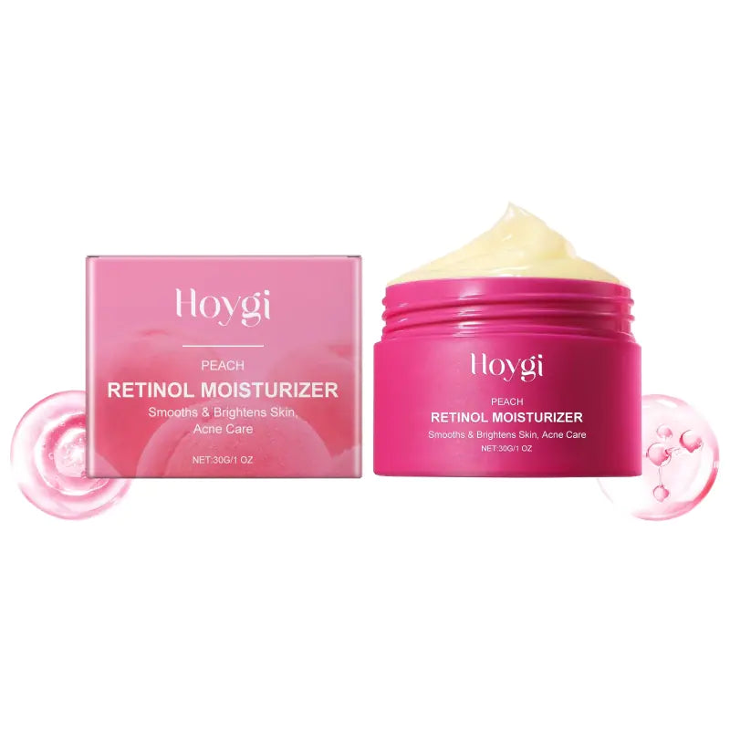 Peach Retinol Moisturizer – Skin Smoothing & Brightening Cream
