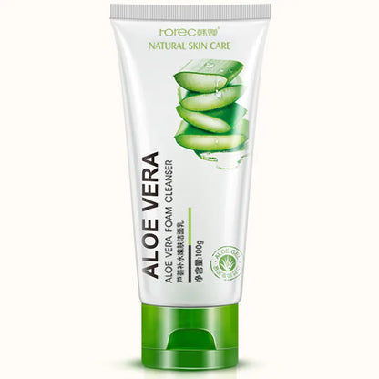 Aloe Foam Cleanser for Deep Pore Cleansing and Care
