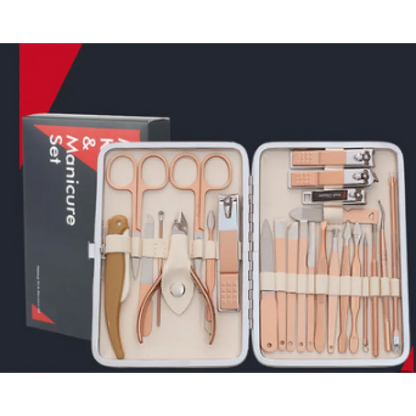Professional Manicure & Pedicure Nail Clipper Set – Precision Stainless Steel Grooming Kit