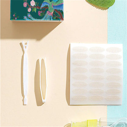 Invisible Double Eyelid Tape with Lace Finish