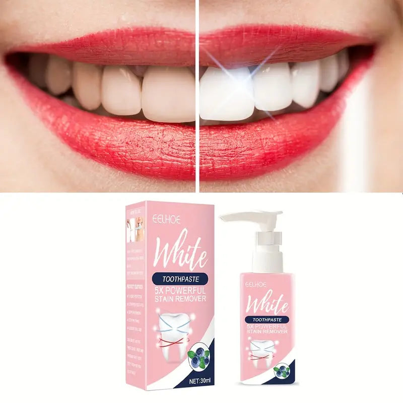 Advanced Whitening Stain Removal & Enamel-Safe Toothpaste