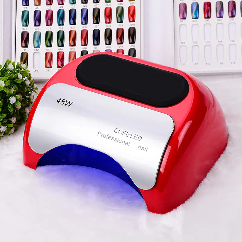 Professional Fast Polymerization Nail Lamp – 48W High-Efficiency Gel Curing System