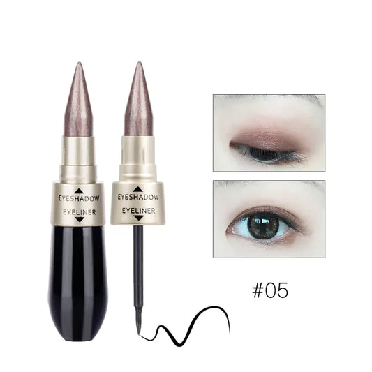 6 Colors Double-end Waterproof Eye Shadow Stick Liner