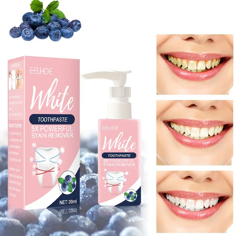 Advanced Whitening Stain Removal & Enamel-Safe Toothpaste